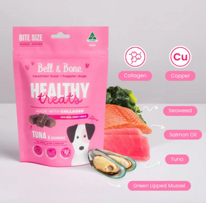 Bell & Bone Healthy Treats: Tuna & Seaweed for skin, coat and nails