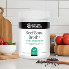 Load image into Gallery viewer, Organic bone broth power with mushroom for dogs
