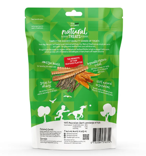 Omega 3 seafood dog treats