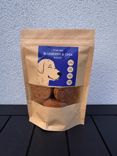 Load image into Gallery viewer, Blueberry chia healthy dog treat
