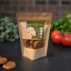 Hemp Peanut Butter Dog Biscuits