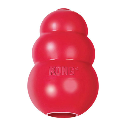 Kong hard chew toy red