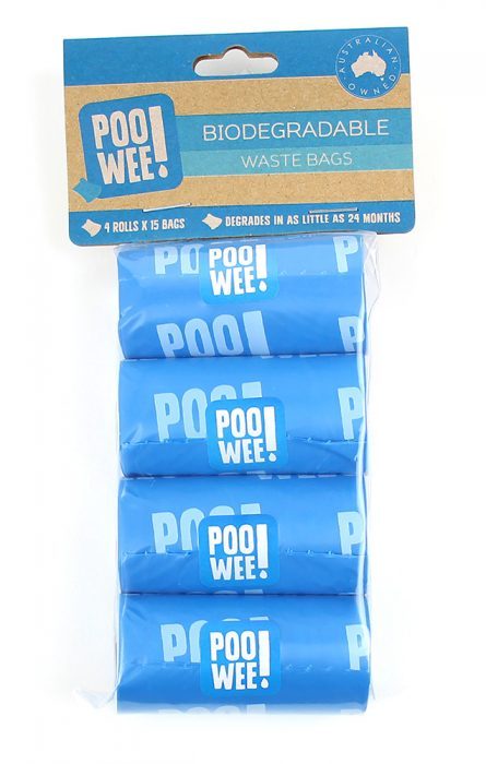 Poo Wee biodegradable waste bags